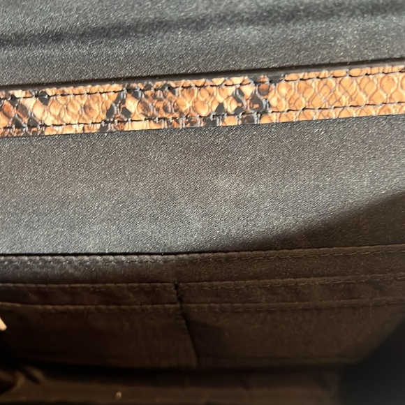 Express mini purse snake print Brown tones - Picture 5 of 7